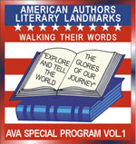 Picture of the American Authors and Literary Landmarks Patch